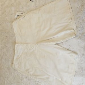 New Westbound Shorts Womens Size 16 Linen Blend Bermuda